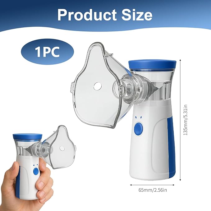 Nebulizador Portátil Inalámbrico Recargable