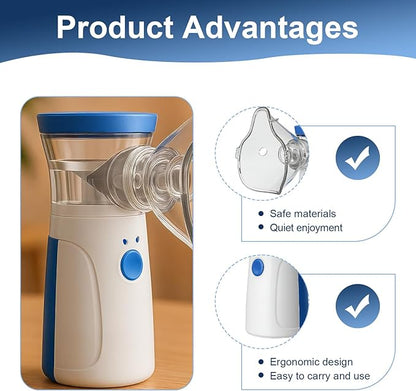 Nebulizador Portátil Inalámbrico Recargable